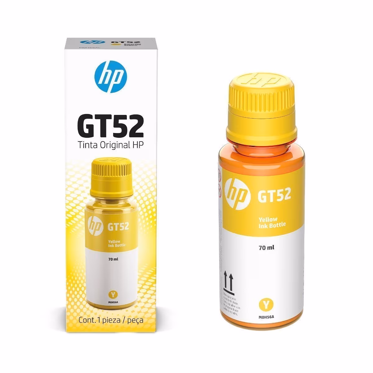 Tinta Hp GT52  Amarillo