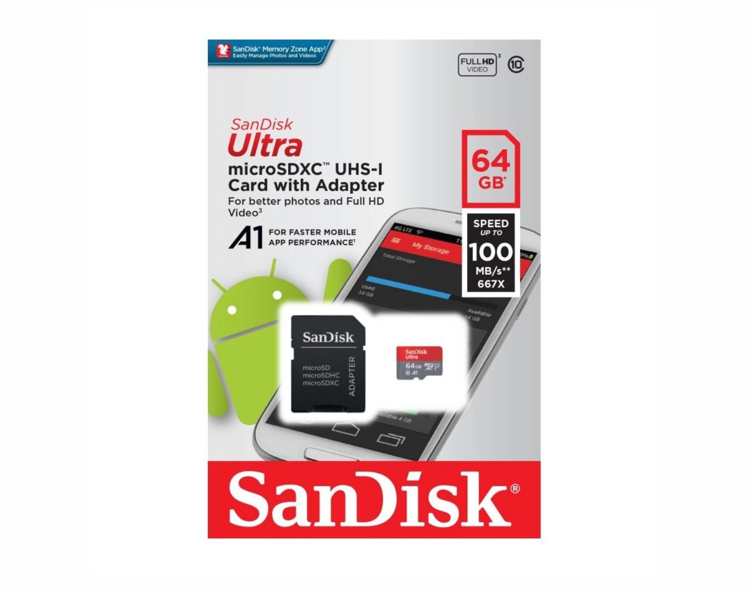 Micro SD 64GB SanDisk