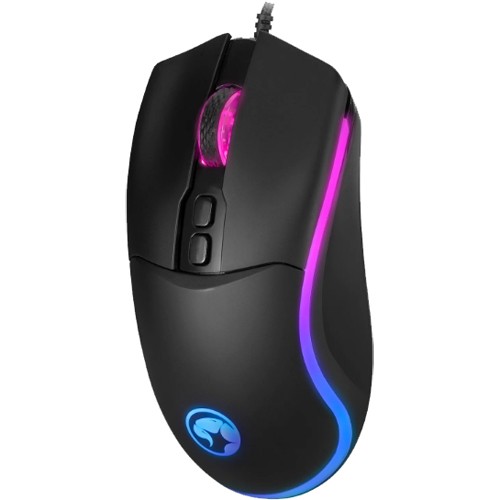 Mouse Marvo M358 Tepo 60 BK 7 BOT. iluminación