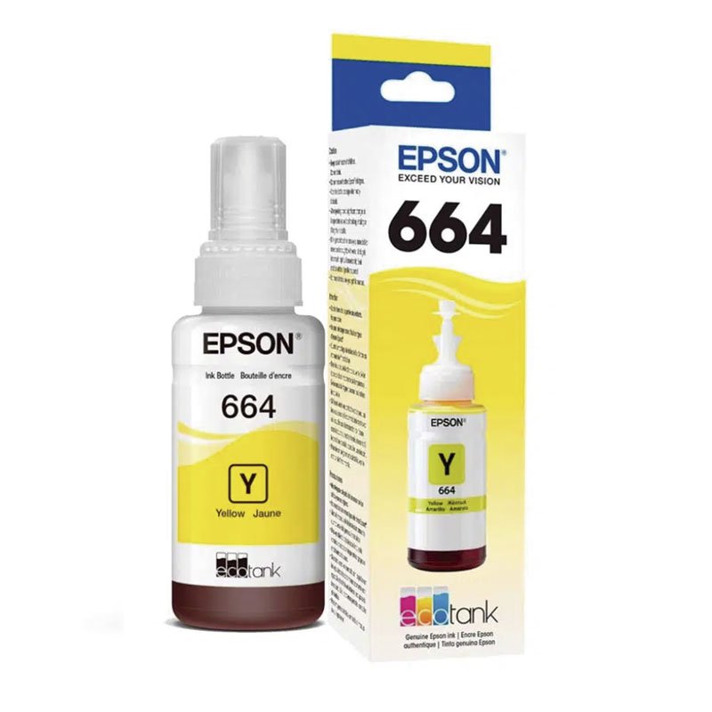 Tinta Epson 664 Amarillo