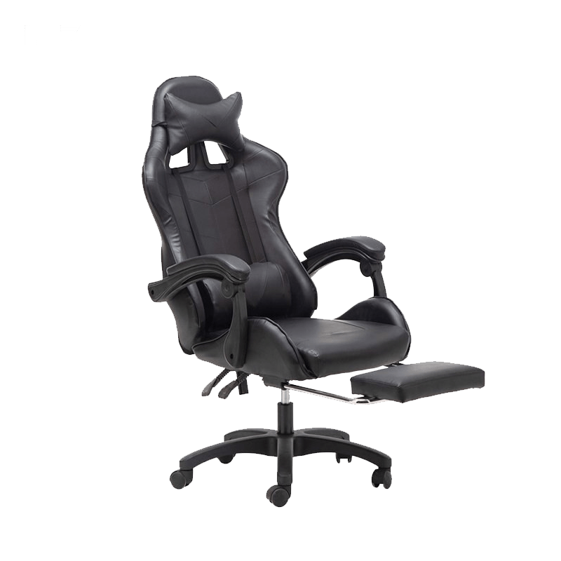 SILLA GAMING APEX CON REPOSAPIES NEGRO