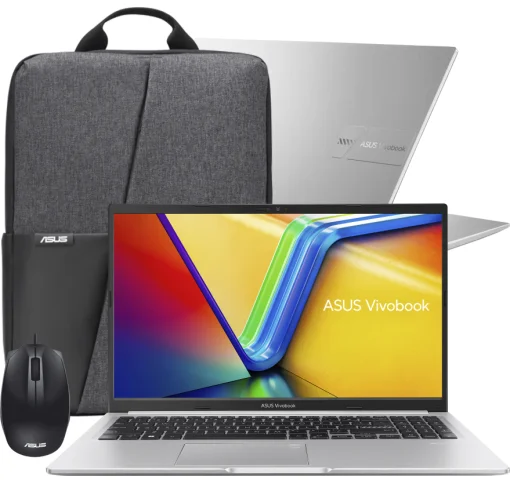 LAPTOP ASUS VIVOBOOK X1502VA-NJ974 CORE i7-13620H- RAM 16GB- 512GB PCIE 4.0- 15.6" FHD - TECL. ESPAÑOL + NUM. FREEDOS