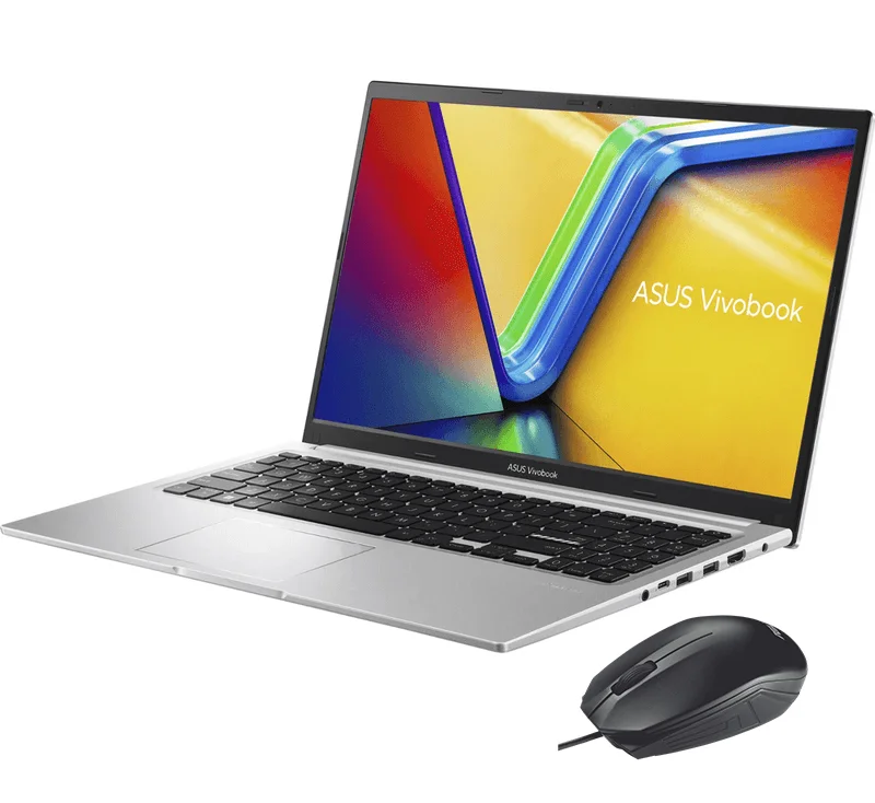 LAPTOP ASUS VIVOBOOK M1502YA-NJ649 RYZEN 7-5825U -RAM16GB -512G NVME- 15.6” FHD- TECL. ESPAÑOL + NUM FREDOSS
