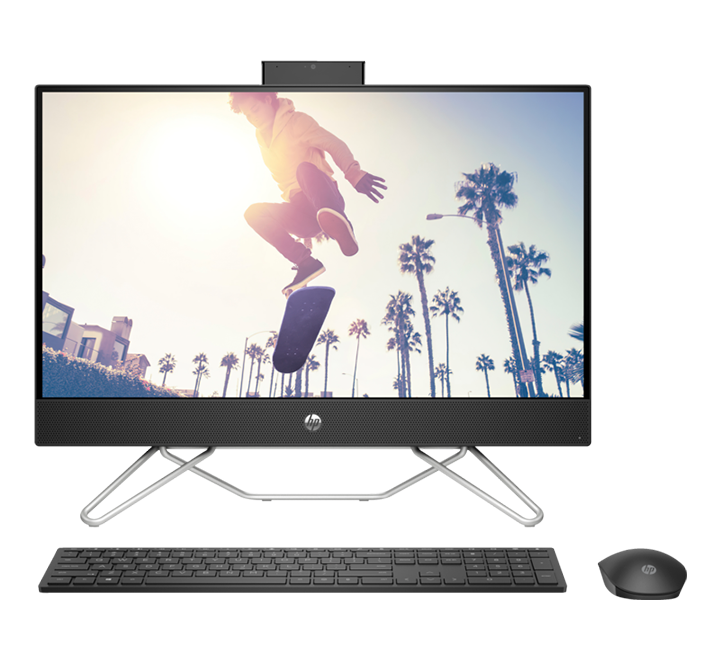 ALL IN ONE  HP 24-CB1029LA 23.8” FHD I3-1215U -Ram 8GB - Ssd 512GB NVME- FREEDOS - NEGRO