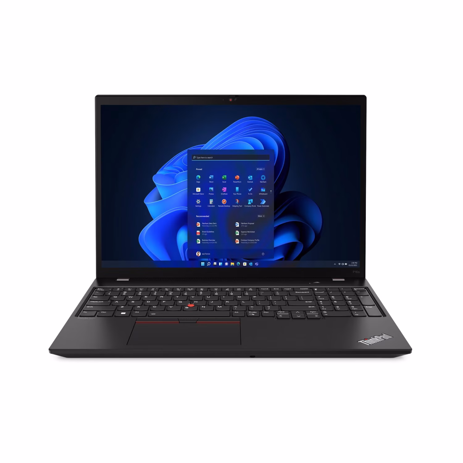 Laptop Lenovo ThinkPad P16s - 16" - 1920 x 1200 - AMD Ryzen 7 Pro 7840U - RAM 32 GB -1 TB SSD - AMD Radeon 780M - Windows 11 Pro