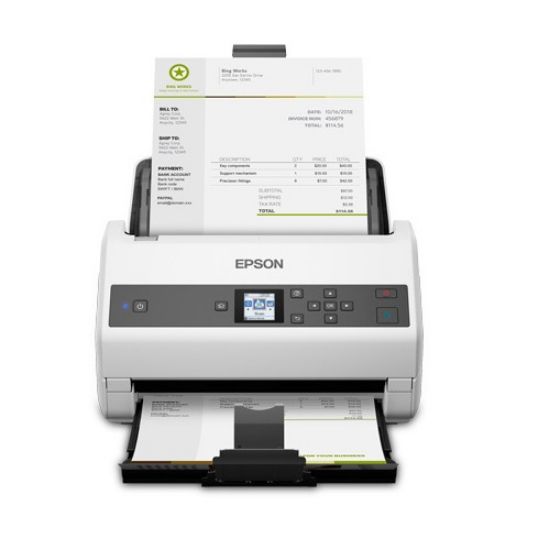 ESCANER EPSON DS-870 65PPM/130IPM ADF - DUPLEX A COLOR USB - RED OPCIONAL
