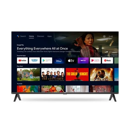 TELEVISOR SMART RCA 32” HD GOOGLE TV MANDO DE VOZ WIFI BT CHROMECAST SIN BORDES