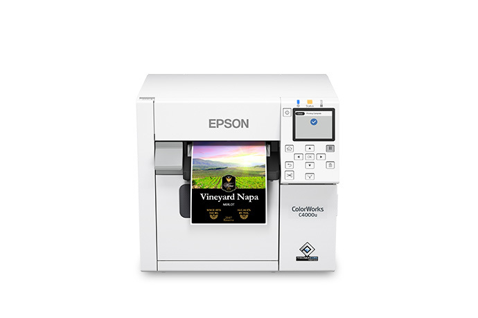 IMPRESORA EPSON COLORWORKS C4000 INYECCION DE TINTAS A COLOR 4 PULG CORTADOR AUT