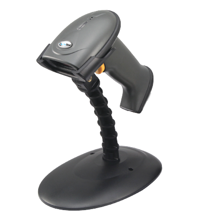 LECTOR DE CÓDIGO DE BARRAS 3NSTAR SC100 LÁSER 1D LECTURA AUTOMÁTICA O MANUAL-IP54- BASE-USB-SERIAL