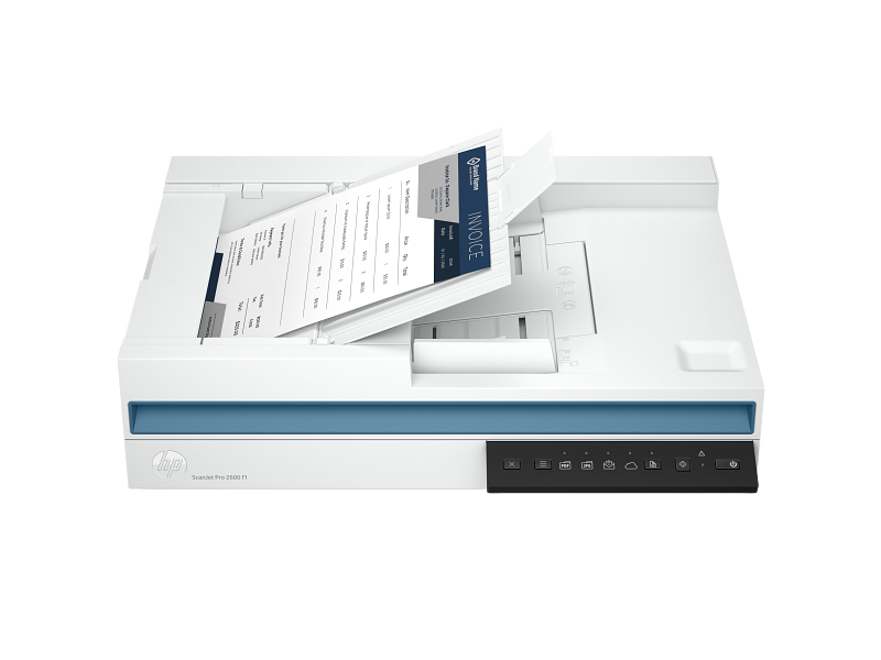 Escáner HP Scanjet Pro 2600 f1 Dúplex ,ADF, LED, Velocidad hasta 25 ppm/50 ipm, Resolución 600 dpi, USB