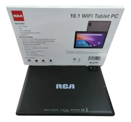 TABLET RCA ONE PLUS RAM 4GB+ 128GB STORAGE ANDROID 14 WIFI 10,1"