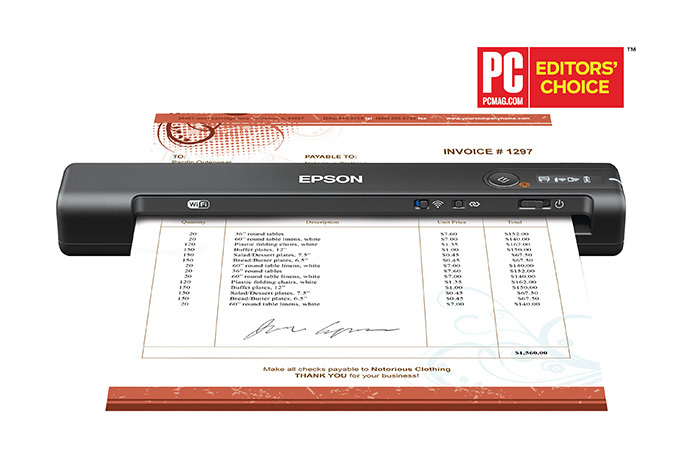 ESCÁNER PORTÁTIL  INALÁMBRICO EPSON WorkForce ES-60W