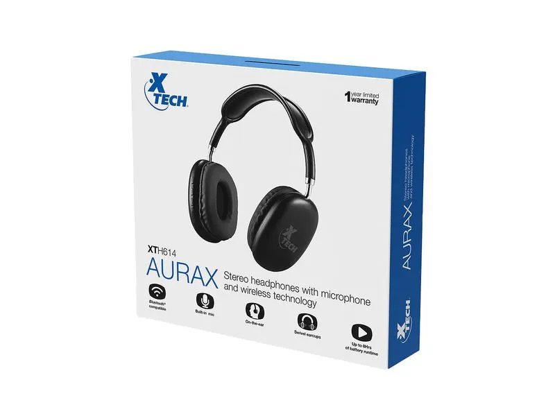 Audífonos Inalámbricos Xtech XTH-614 Negro