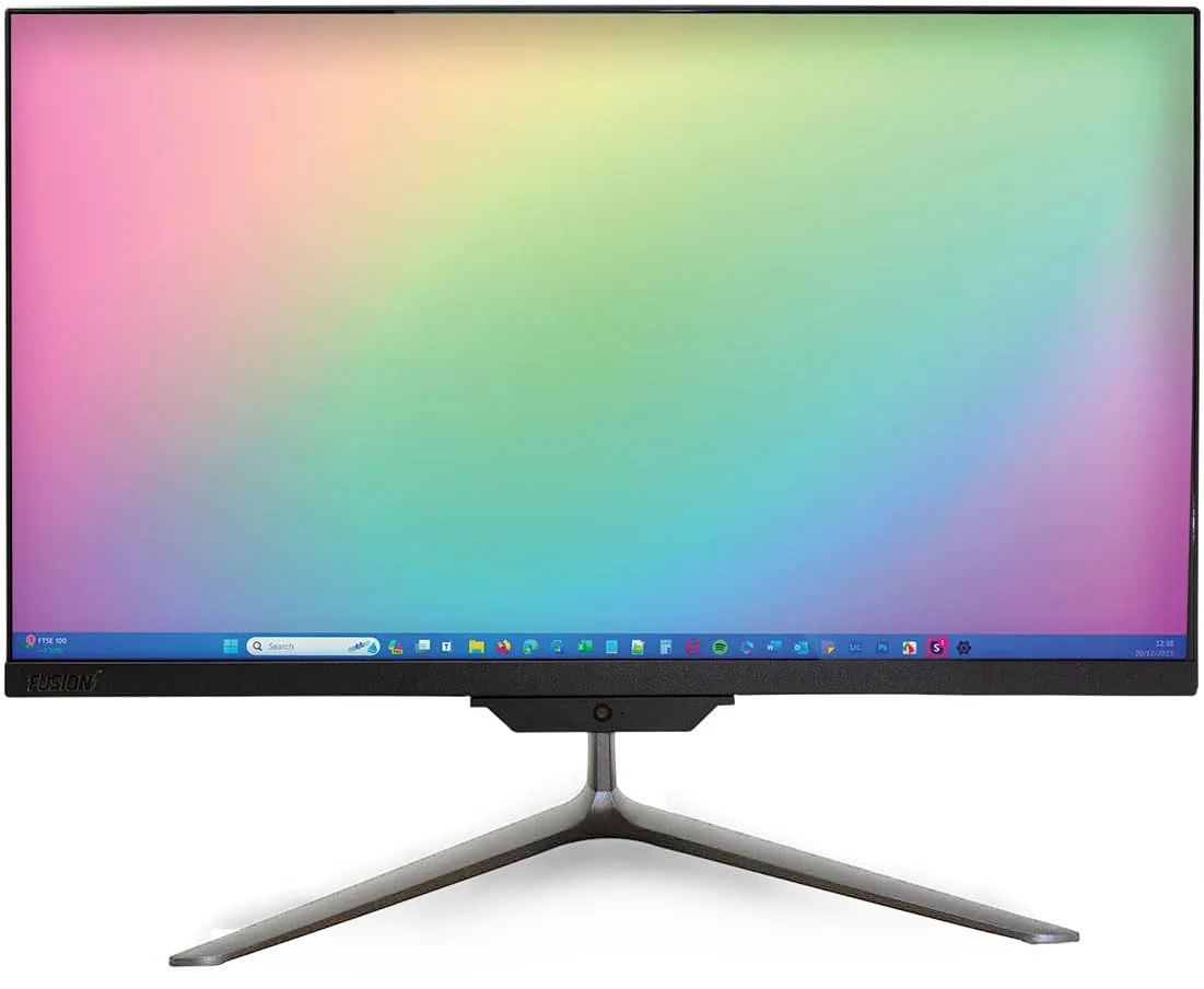 ALL IN ONE  ENV 24” FHD RYZEN 5-3500U- RAM 16GB - 512GB SSD -WINDOWS 11 H BLACK