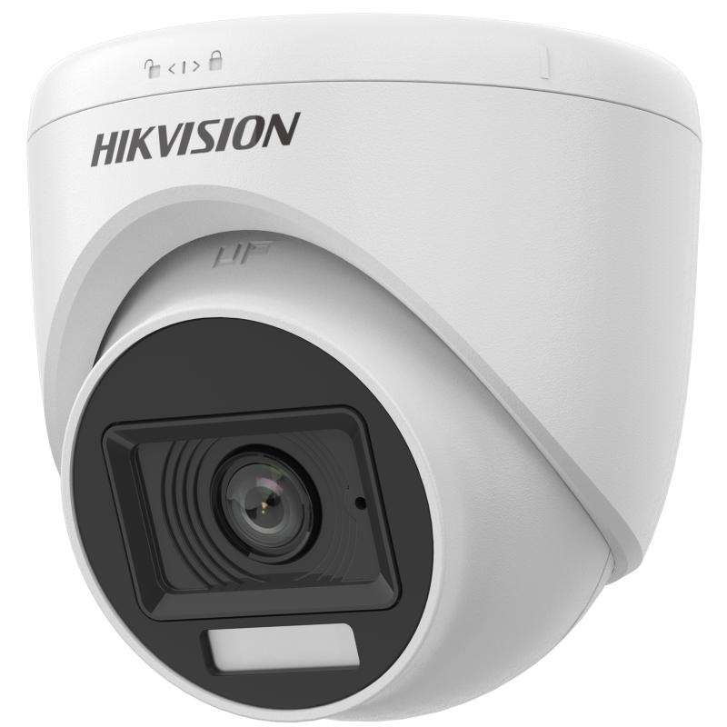 Cámara Domo 3K Hikvision DS-2CE76K0T-LPFS con Micrófono y Visión Nocturna