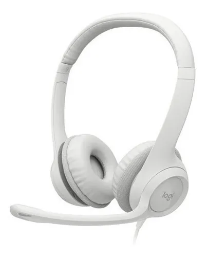 Auricular Logitech H390 Usb Blanco