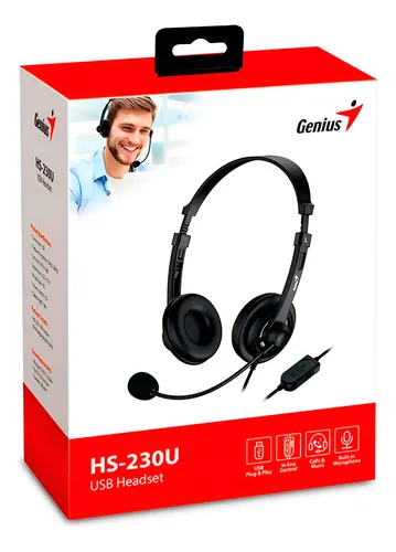 HEADSETS GENIUS/HS-230U USB-C