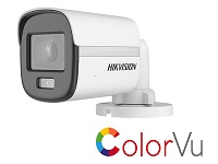 Cámara Hikvision DS-2CE10DF0T-LPFS  Tubo 2 Megapíxeles Colorvu Hibrido