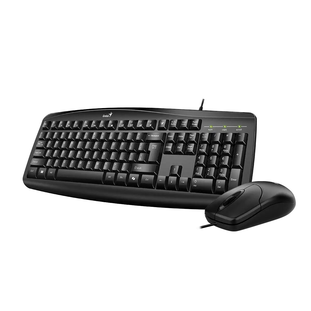 Kit  Teclado + Mouse Genius Usb KM-200 Negro