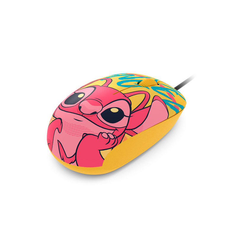 Mouse Usb Edición Stitch  XTM-D406ST-YL