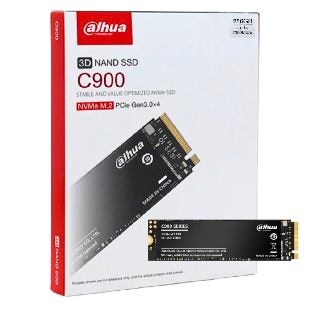 DISCO SOLIDO DAHUA NVMe M.2 256 GB /C900 / PCIe Gen 3.0 x4