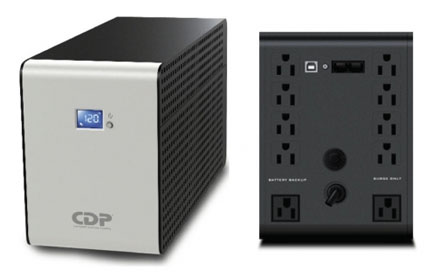UPS CDP R-SMART1510 INTERACTIVO 1500VA-900W-ENTRADA-SALIDA 110VAC-10 NEMA 5-15R