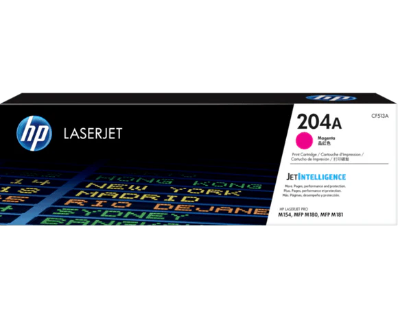Tóner HP 204A - Magenta - original  (CF513A)