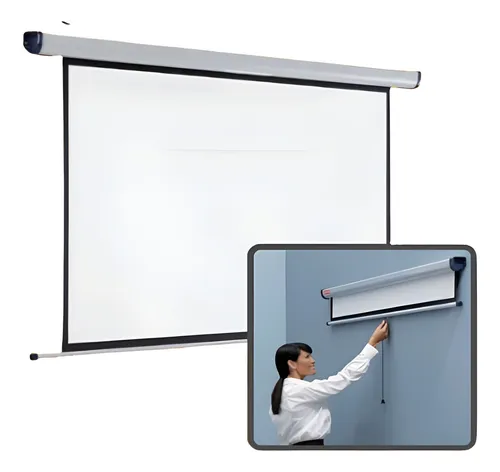 Pantalla de proyección Manual 84" Nitron