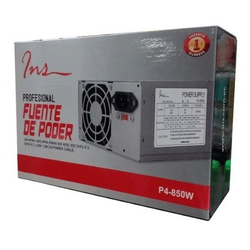 FUENTE PODER INS ATX P4-850W PC 110V - 220V