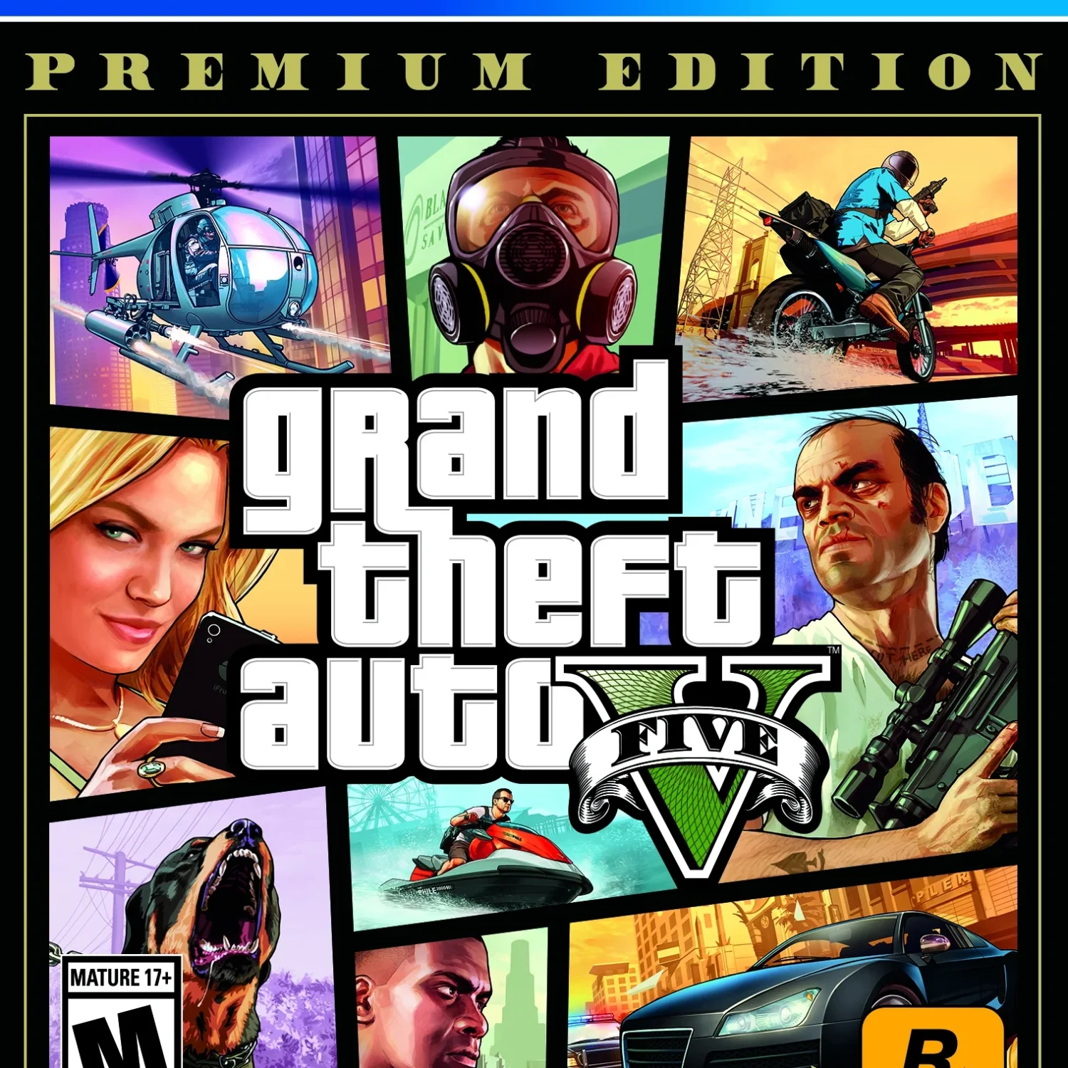 VIDEOJUEGO/SONY PS4 GRAND THEFT AUTO V PREMIUM EDITION