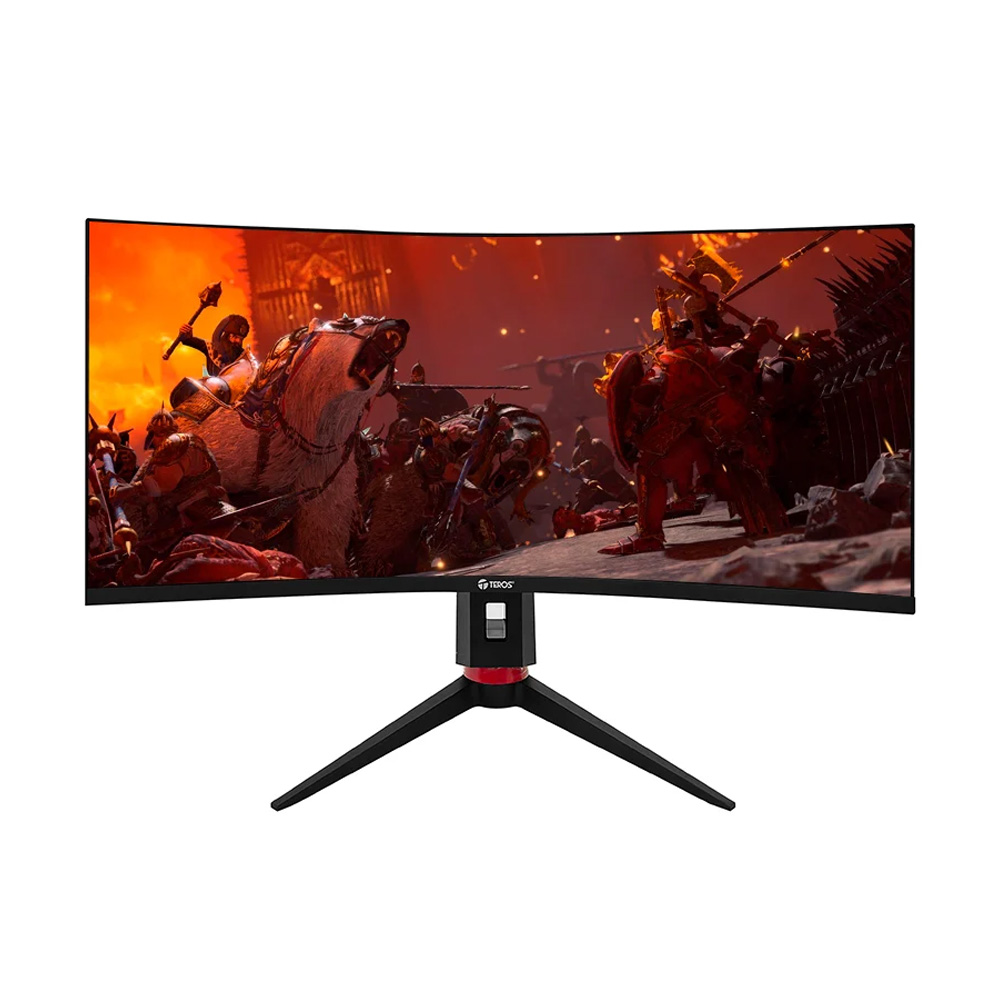 MONITOR TEROS GAMING TE-3412G 34 PULG CURVO UWQHD VA 3440X1440 180HZ 1MS AUDIO OUT HDMI DP