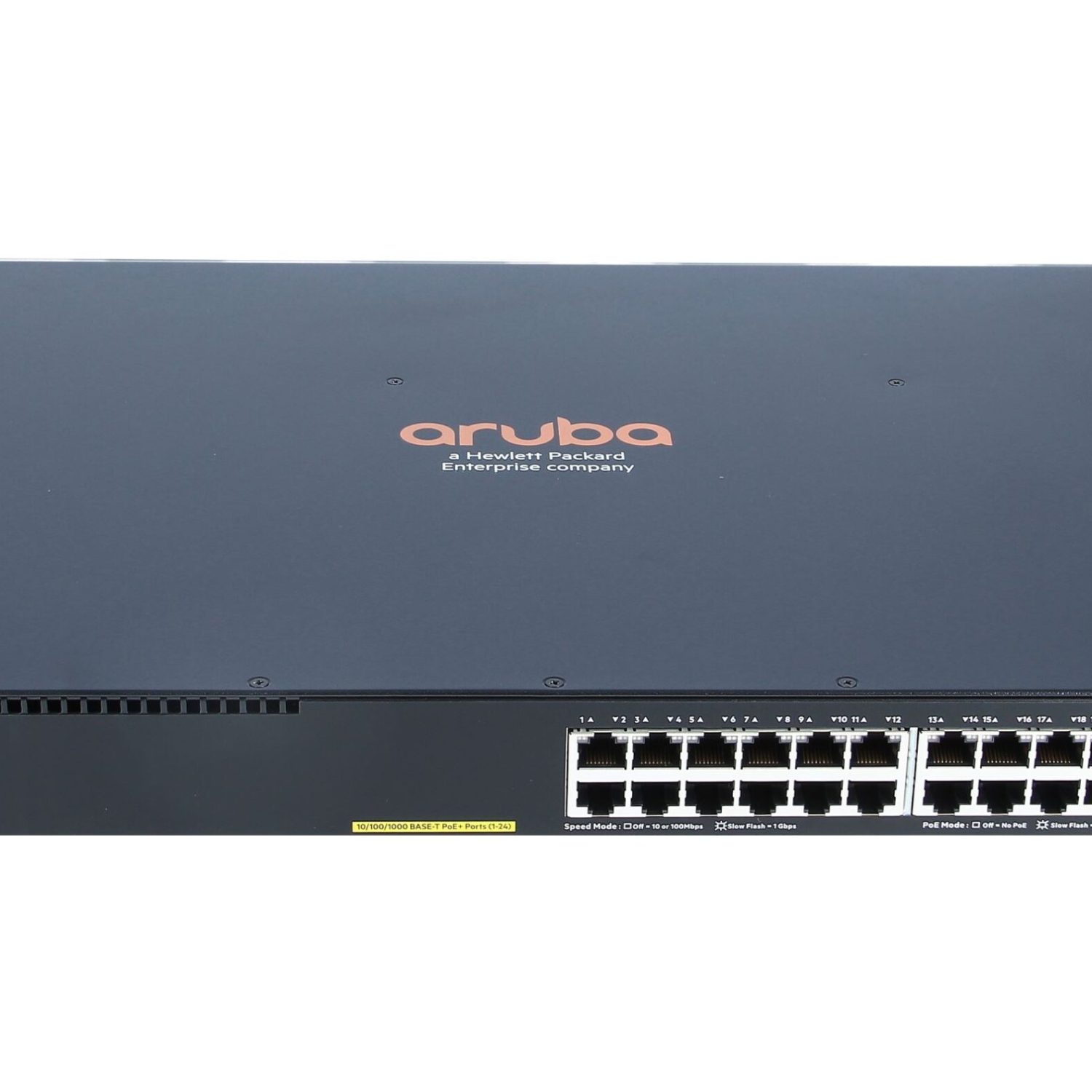 Switch  HPE Aruba 2930F 24G PoE+ 4SFP - Conmutador - L3 - Gestionado -  JL261A