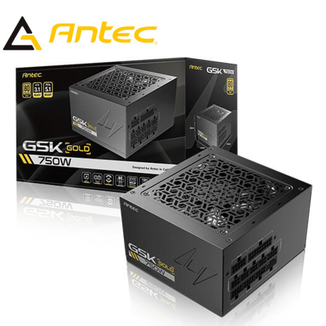 FUENTE DE PODER ANTEC GSK750 750W 80PLUS GOLD PCIE 5.1