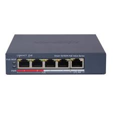 SWITCH HIKVISION DS-3E1105P-EI/M POE 5 PUERTOS / ADMINISTRABLE / FAST / ETHERNET 10/100 /300M