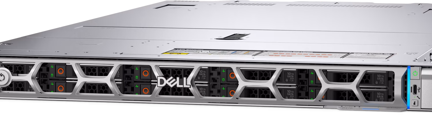 SERVIDOR/DELL R670/1U/XEON/DOBLE 6520P 24C/SERIES 6P/16GB/480GB SSD SATA/H365I/1GB QP-BT/3YB NBD