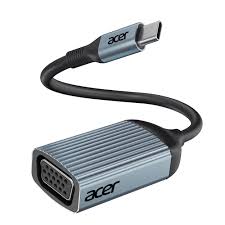 ADAPTADOR ACER ODK430 USB-C A VGA Thunderbolt 3/4 ALUMINIO