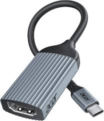 ADAPTADOR ACER ODK410 USB-C A HDMI 4K 60Hz Thunderbolt 3/4 SILVER