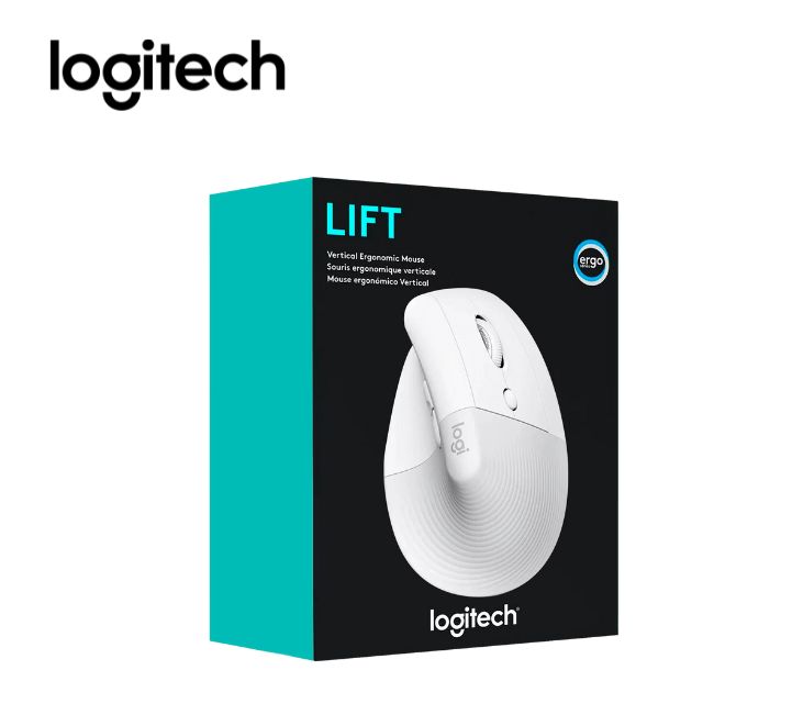 Mouse Logitech Vertical Ergonomico Lift Off White - (910-006469)