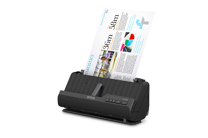 ESCANER EPSON/ES-C320W INALAMBRICO 30PPM 60IPM ADF USB