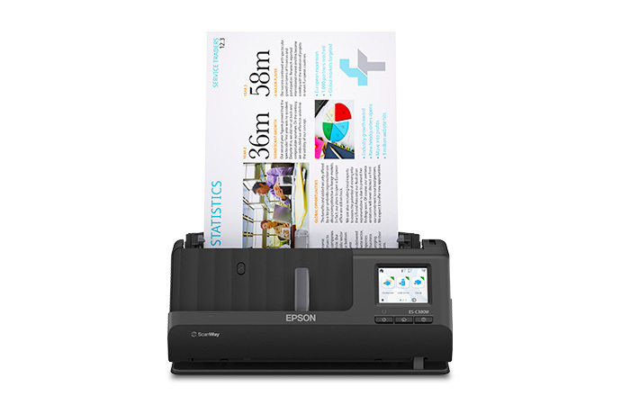 Escáner de Documentos Epson WorkForce ES-C380W