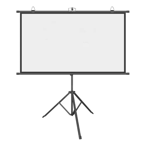 PANTALLA DE PROYECCION EVP-FSM100 195 x 143cm 4:3 100" TRIPODE MANUAL