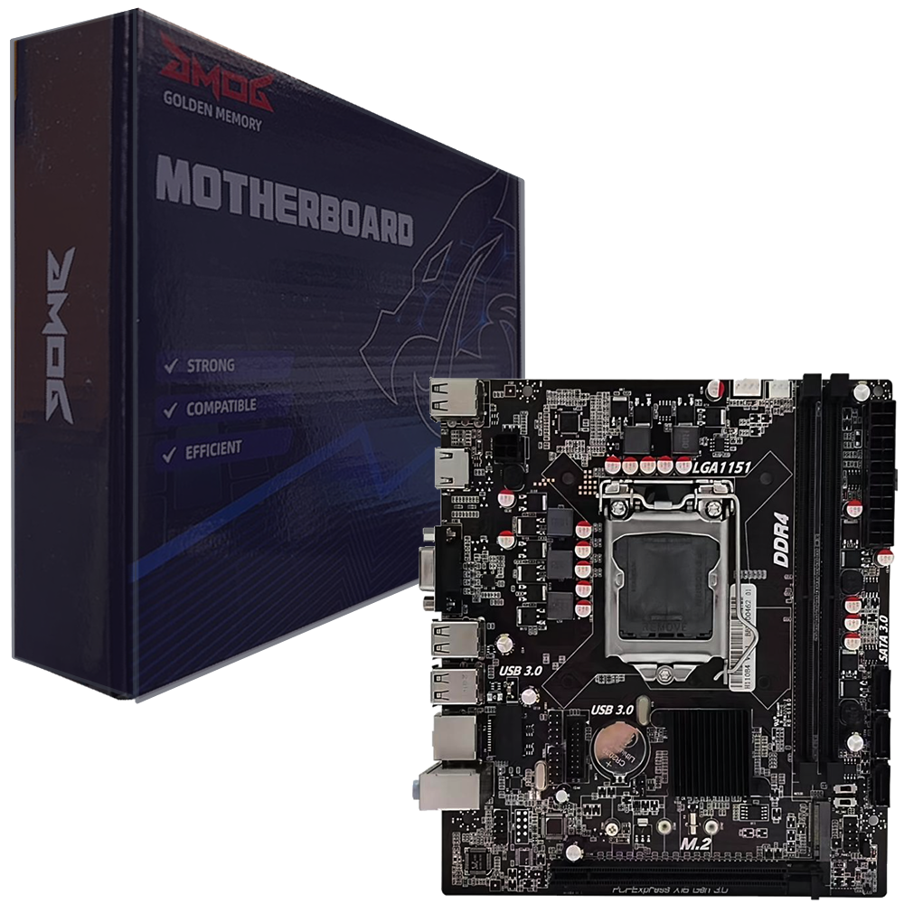 MAINBOARD TG-H110-S INTEL 6TA, 7MA Y 8VA GEN M-ATX SOCKET 1151 2*DDR4 1*M.2 VGA HDMI USB 3.0 PCI EXPRESS