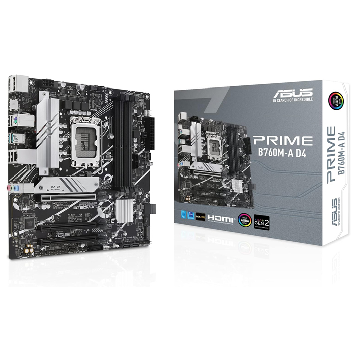 MAINBOARD ASUS PRIME B760M-A D4 LGA1700 MATX