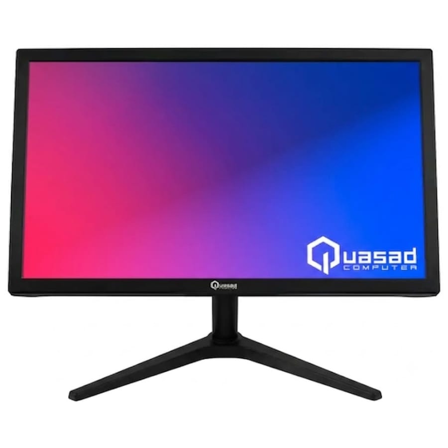 MONITOR QUASAD 19.5INC QM-L195 HD-1280x720 VGA HDMI VESA-MOUNTING  BLACK
