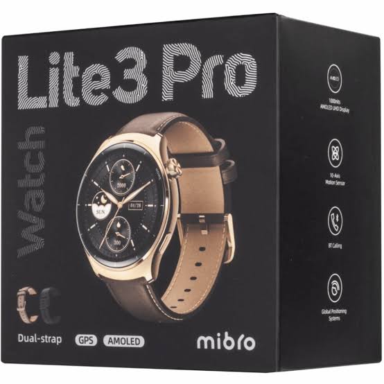 SMARTWATCH MIBRO LITE 3 PRO GOLD BT 5.3 BAT.350MAH 1.32 AMOLED 5ATM 150 M. SPORT