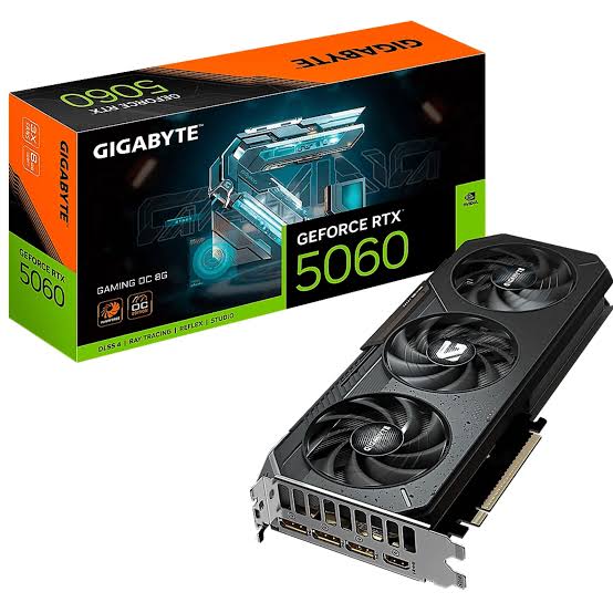TARJETA DE VIDEO GIGABYTE GEFORCE RTX 5060 TI GAMING OC 8G GDDR7 PCIE 5.0 9VN506TGO8-00-G10