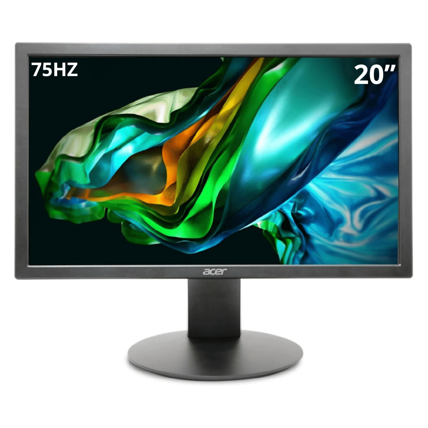 MONITOR ACER K202Q BI 20PULG 75HZ 6MS 1600X900 PIXELES HDMI VGA