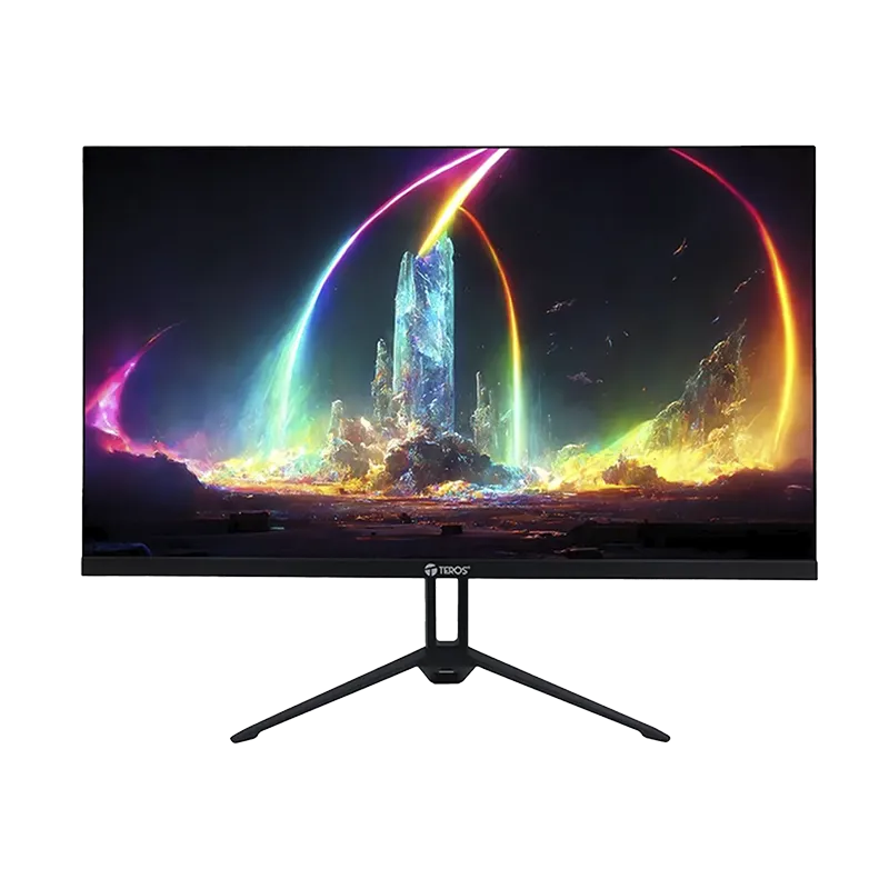 MONITOR TEROS GAMING TE-2714S PLANO IPS FHD 1920X1080 144HZ - 1MS HDMI DP PARLANTES