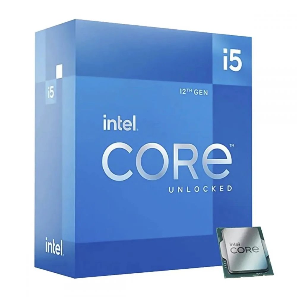 PROCESADOR INTEL I5-12400F (sin video) 2.50GHZ 6 NUCLEOS FCLGA1700 DDR5-4800/DDR4